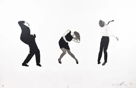 Lithographie Longo - Men in the Cities, Tokyo, Seibu Department Stores, Ltd. III