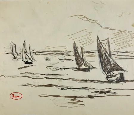 Keine Technische Luce - La Régate. Vers 1900. 