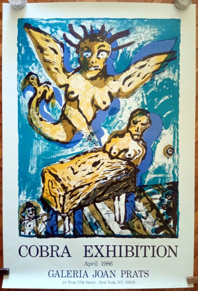 Plakat Lucebert - COBRA EXHIBITION 