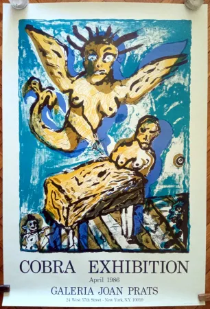 Plakat Lucebert - COBRA EXHIBITION 