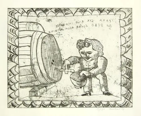 Stich Lucebert - Senza titolo