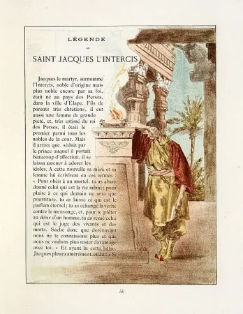 Illustriertes Buch Lunois - La légende dorée