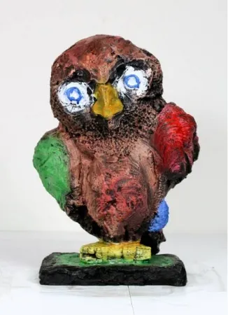 Keine Technische Lüpertz - Eule der Athene