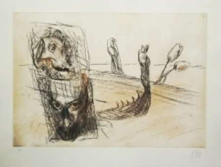 Stich Lüpertz - Vanitas 1