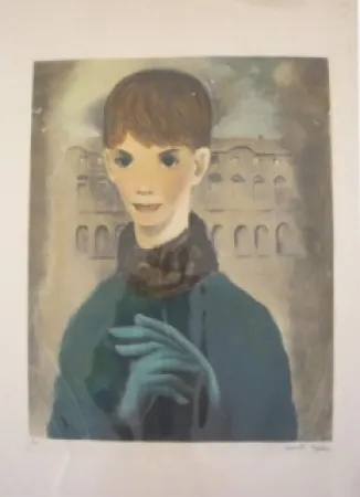 Stich Lydis - Femme aux gants