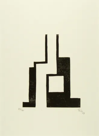 Holzschnitt Maatsch - Ohne Titel (No Title)