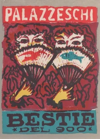 Illustriertes Buch Maccari - Bestie del 900