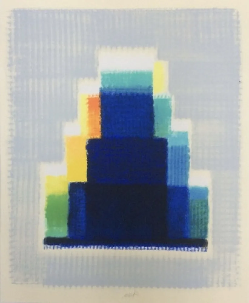 Siebdruck Mack - Untitled (from Al Ghazali portfolio)