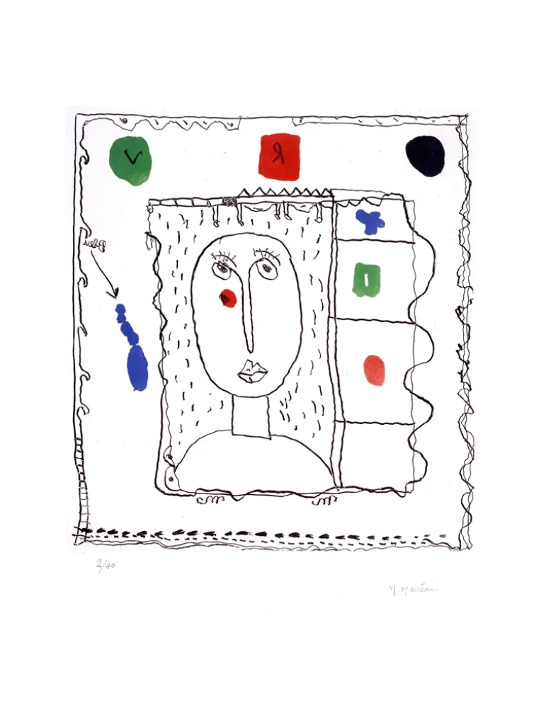 Radierung Und Aquatinta Macréau - Sans titre