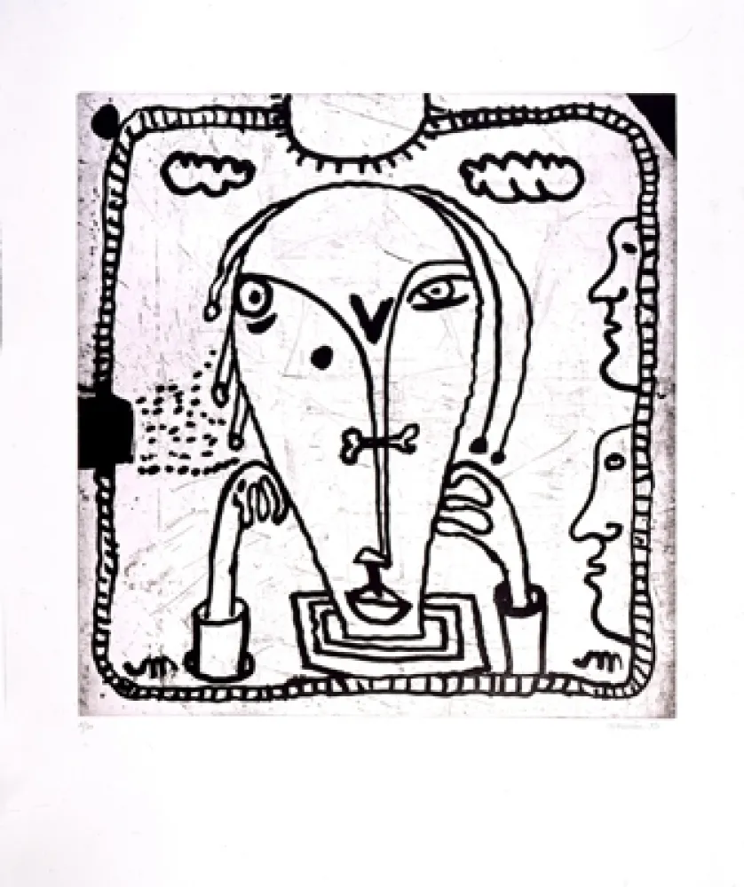 Radierung Und Aquatinta Macréau - Sans titre