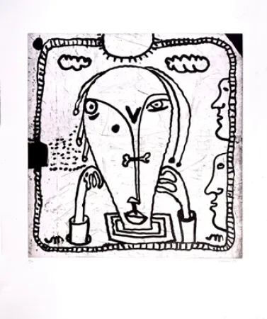 Radierung Und Aquatinta Macréau - Sans titre