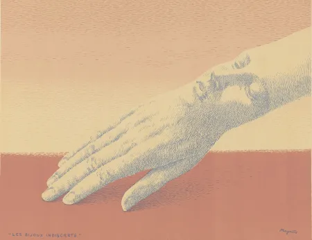 Lithographie Magritte - Les Bijoux Indiscrets