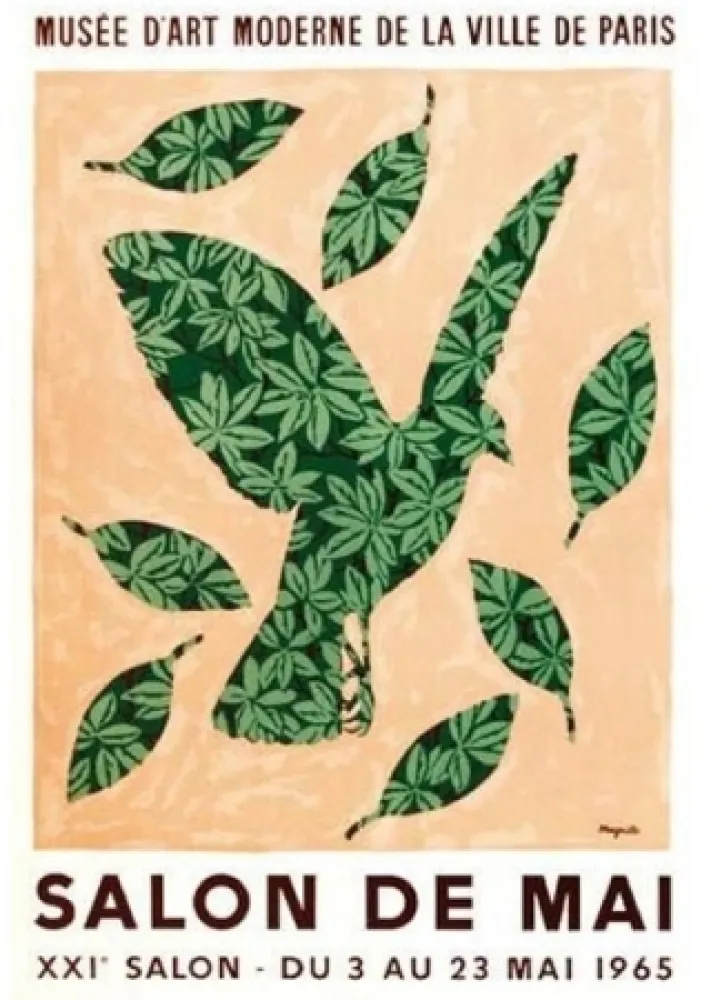 Plakat Magritte - Salon de mai 1965 