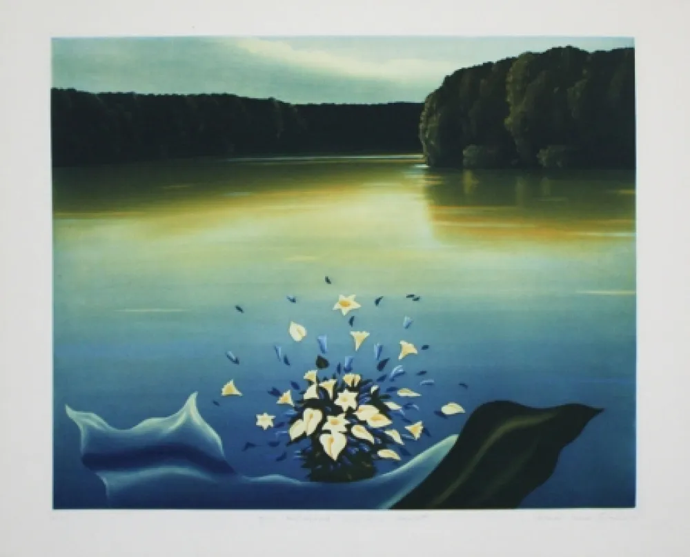 Radierung Und Aquatinta Maibaum - Ein Frühling ist wie ein Herbst