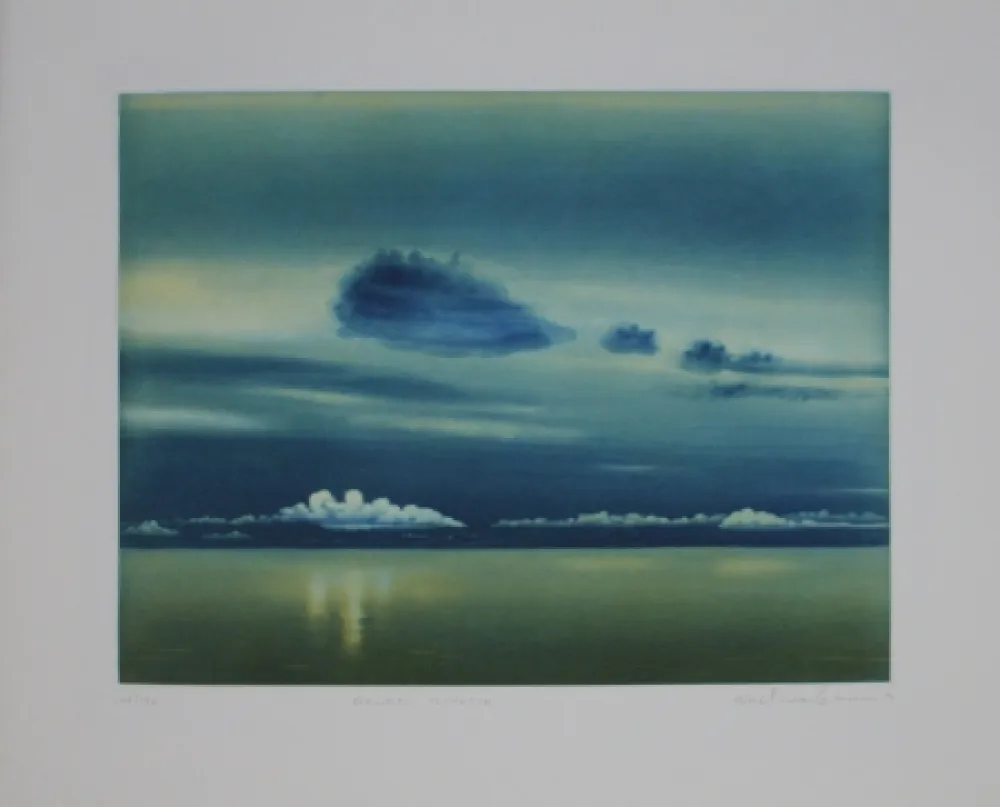 Radierung Und Aquatinta Maibaum - Genesis:  Scirocco