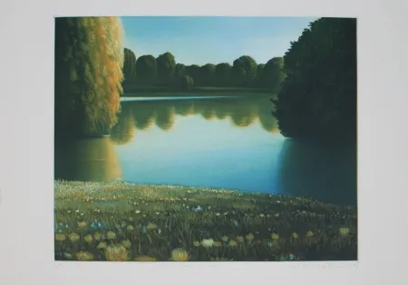 Radierung Und Aquatinta Maibaum - Genesis:  Wiese