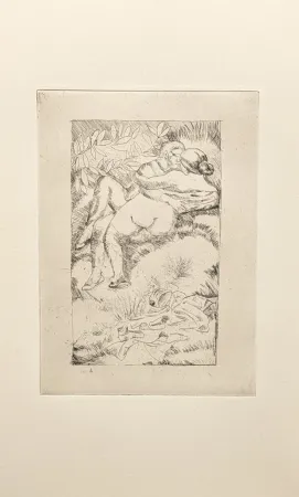 Stich Maillol - Untitled, from Livret de Folastries