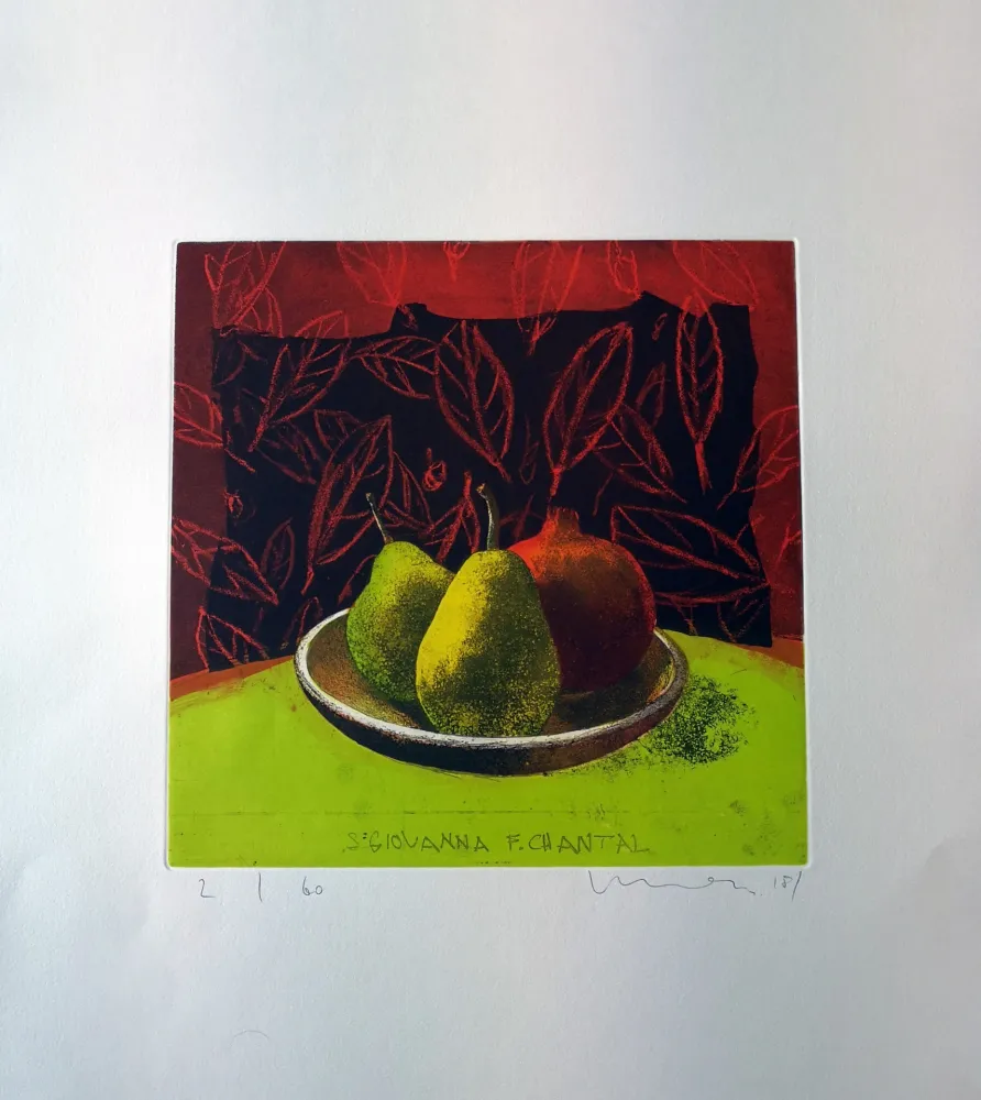 Radierung Und Aquatinta Mair - S.Giovanna F.Chantal