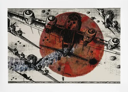 Digitale Druckgrafik Malani - Games of War