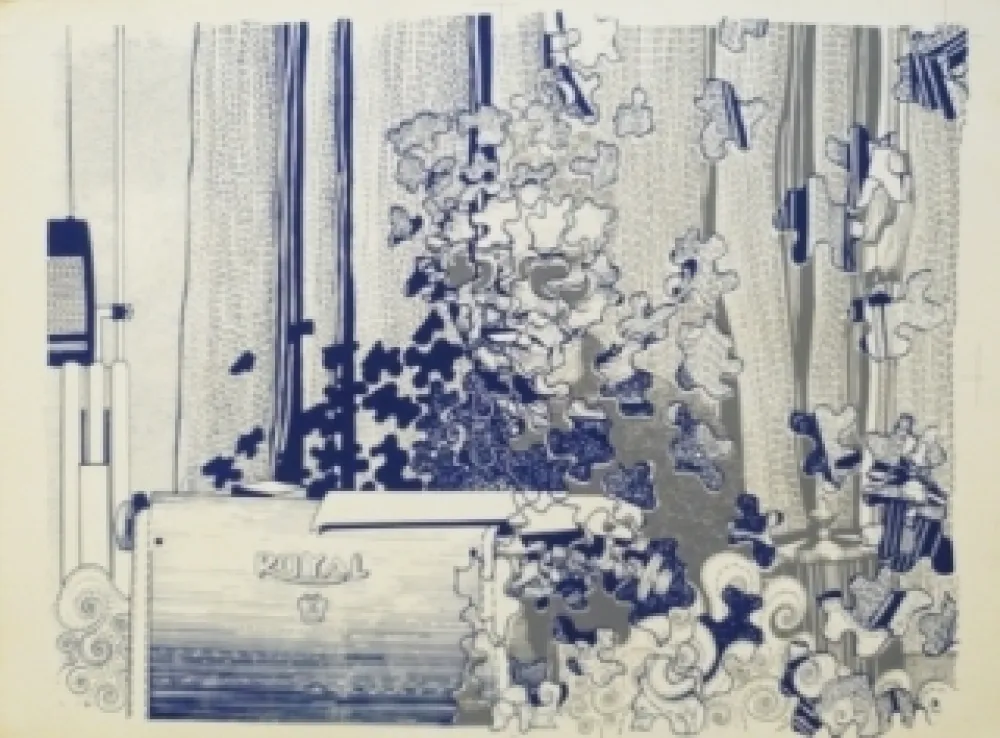 Siebdruck Malaval - Samuel Fuller independant Film Maker