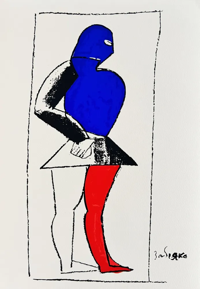 Siebdruck Malevitch - Victory over the Sun