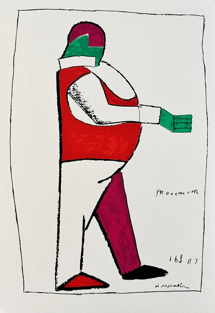 Siebdruck Malevitch - Victory over the Sun