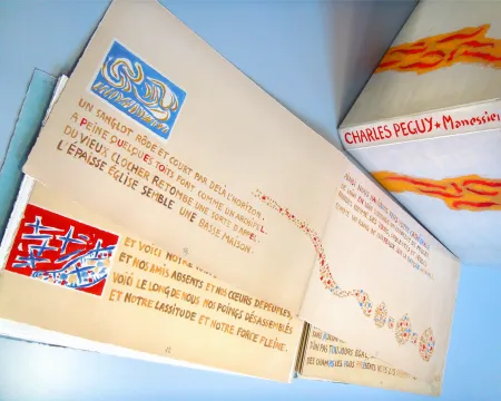 Illustriertes Buch Manessier - Présentation de la Beauce à Notre-Dame de Chartres (1964)