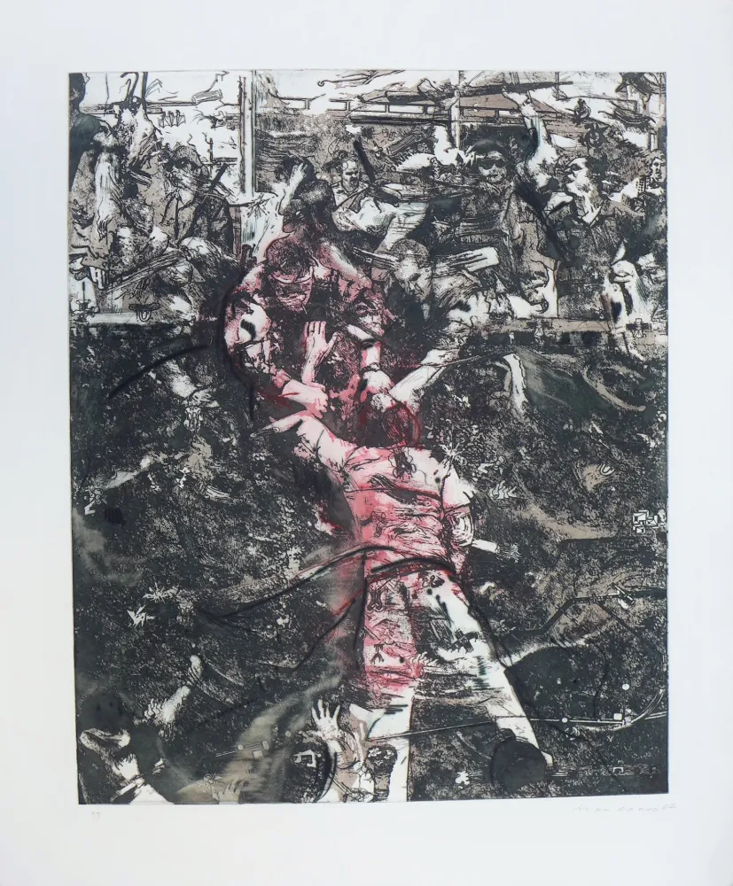 Radierung Und Aquatinta Marcaccio - Sans titre 1