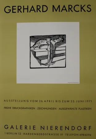 Holzschnitt Marcks - Die kleinen Katzen / The Little Cats