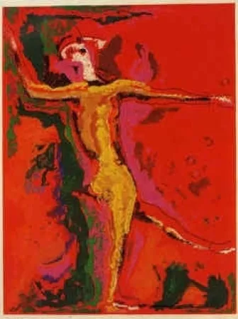 Radierung Und Aquatinta Marini - Ballerino