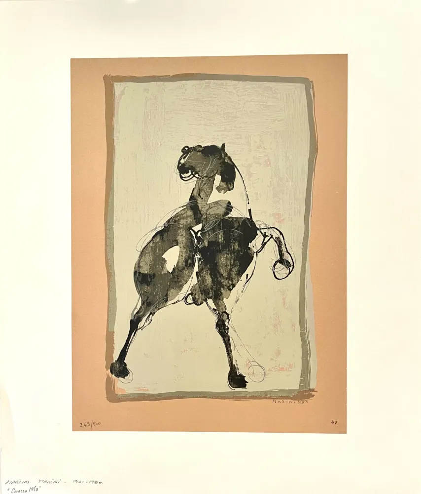 Keine Technische Marini - Cavallo 1950