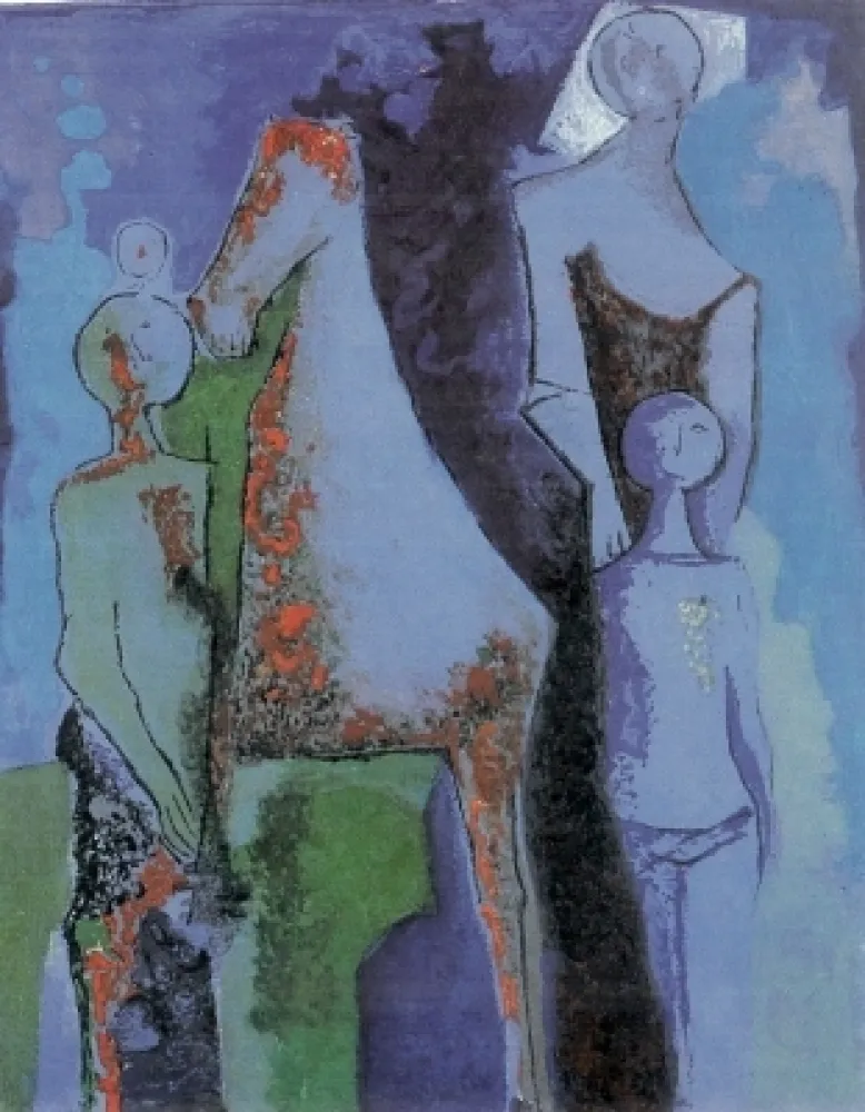 Radierung Und Aquatinta Marini - From Shakespeare I, plate IV