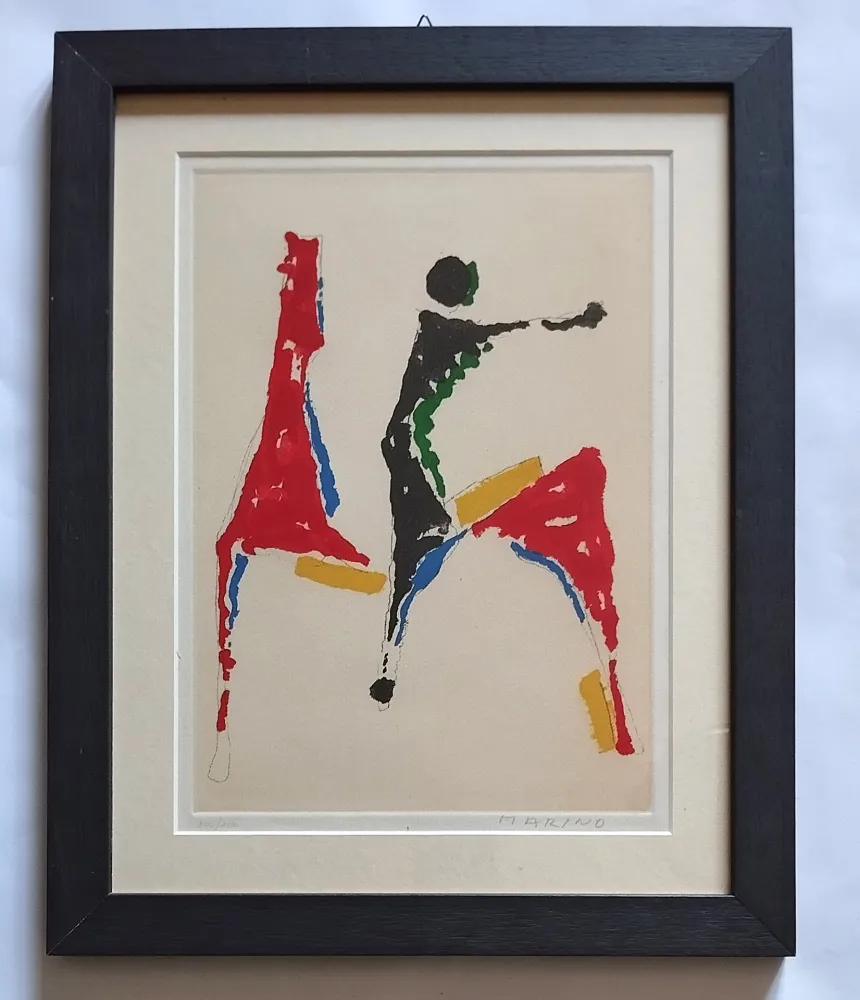 Radierung Und Aquatinta Marini - Gioco Colorato