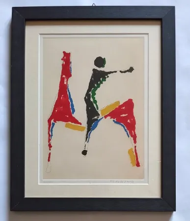 Radierung Und Aquatinta Marini - Gioco Colorato