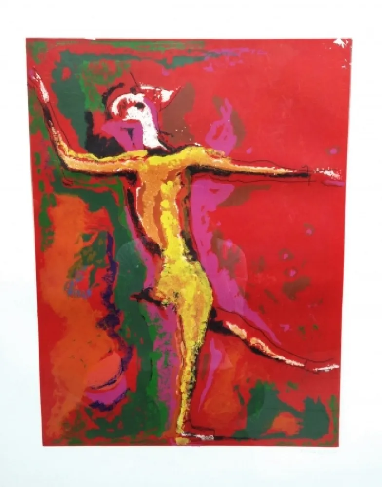 Radierung Und Aquatinta Marini - Il Ballerino