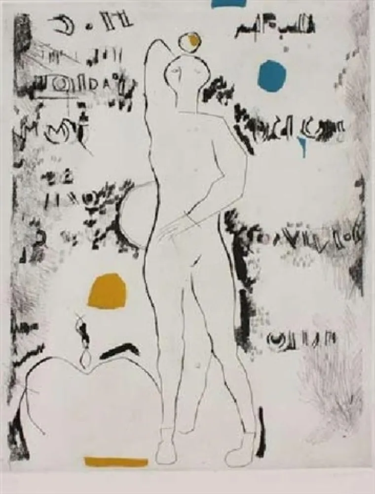 Radierung Marini - Luci di danza