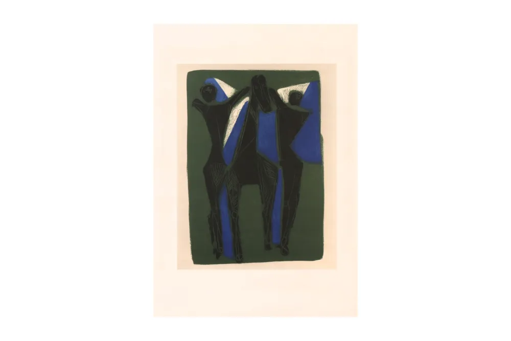 Aquatinta Marini - Marino from Goethe, plate II