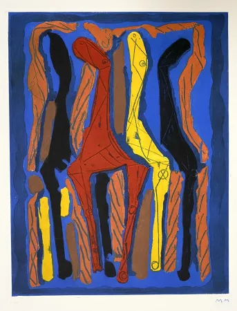 Aquatinta Marini - Marino from Goethe, plate IV