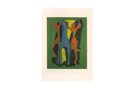 Aquatinta Marini - Marino from Goethe, plate IV