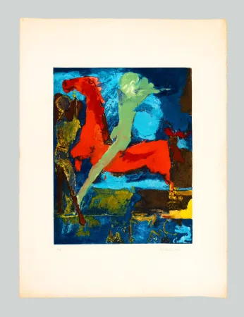 Radierung Und Aquatinta Marini - Marino from Shakespeare I (Tav. VI)