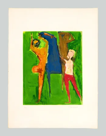 Radierung Und Aquatinta Marini - Marino from Shakespeare I (Tav. VI)