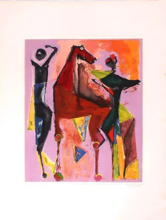 Radierung Und Aquatinta Marini - Marino from Shakespeare I, tavola III