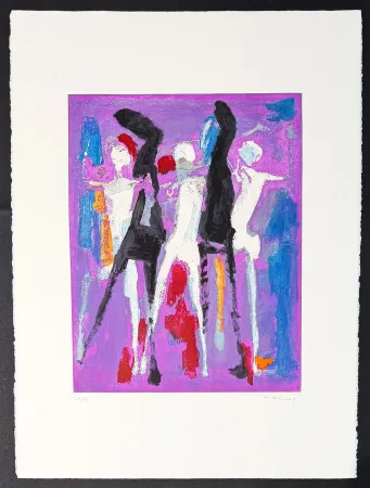 Stich Marini - Marino Marini (1901–1980) - MARINO FROM SHAKESPEARE II - Color drypoint etching and aquatint on paper - 1978