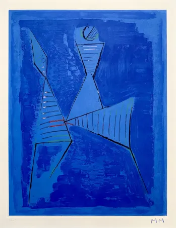 Aquatinta Marini - Marino Marini- Marino from Goethe I