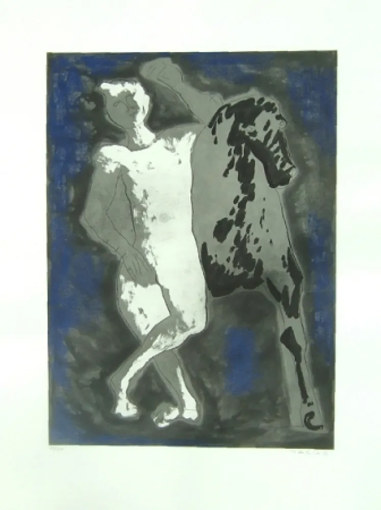 Radierung Und Aquatinta Marini - Omaggio a Michelangelo