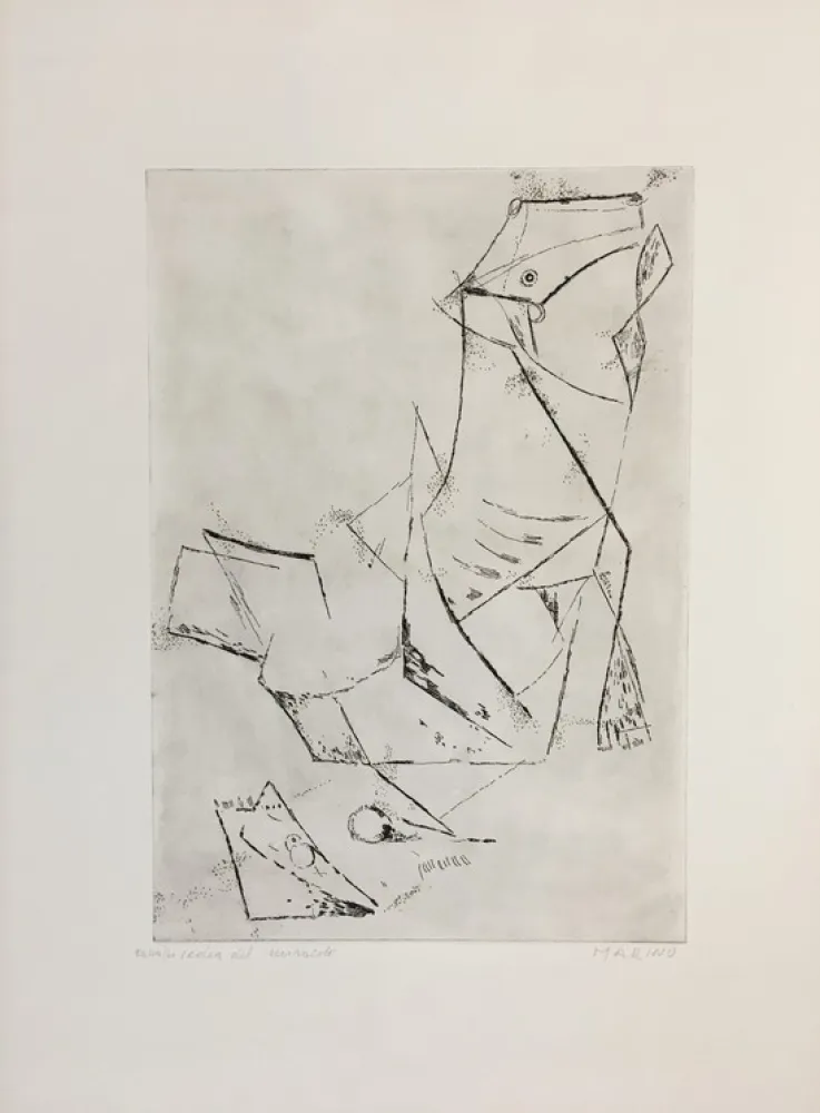 Radierung Und Aquatinta Marini - Opera Grafica 16