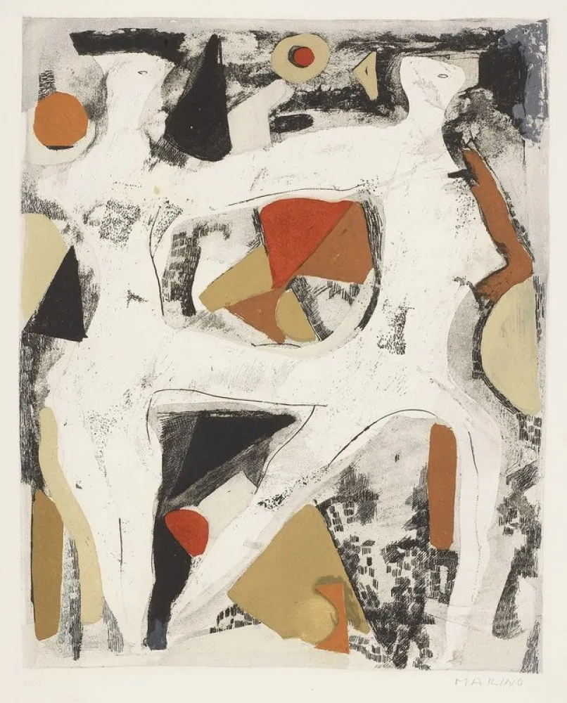 Aquatinta Marini - Passagio; Furia de danza