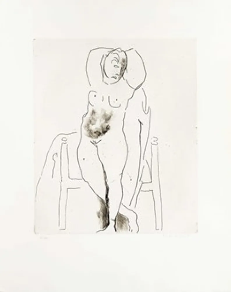 Radierung Marini - Pomona