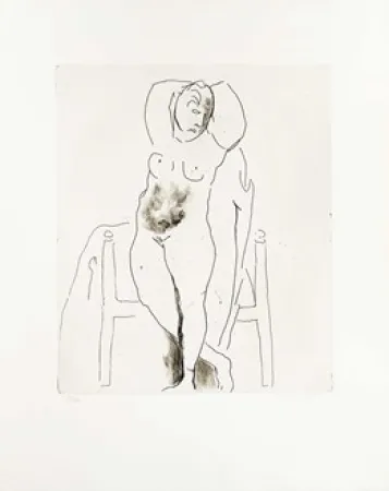 Radierung Marini - Pomona