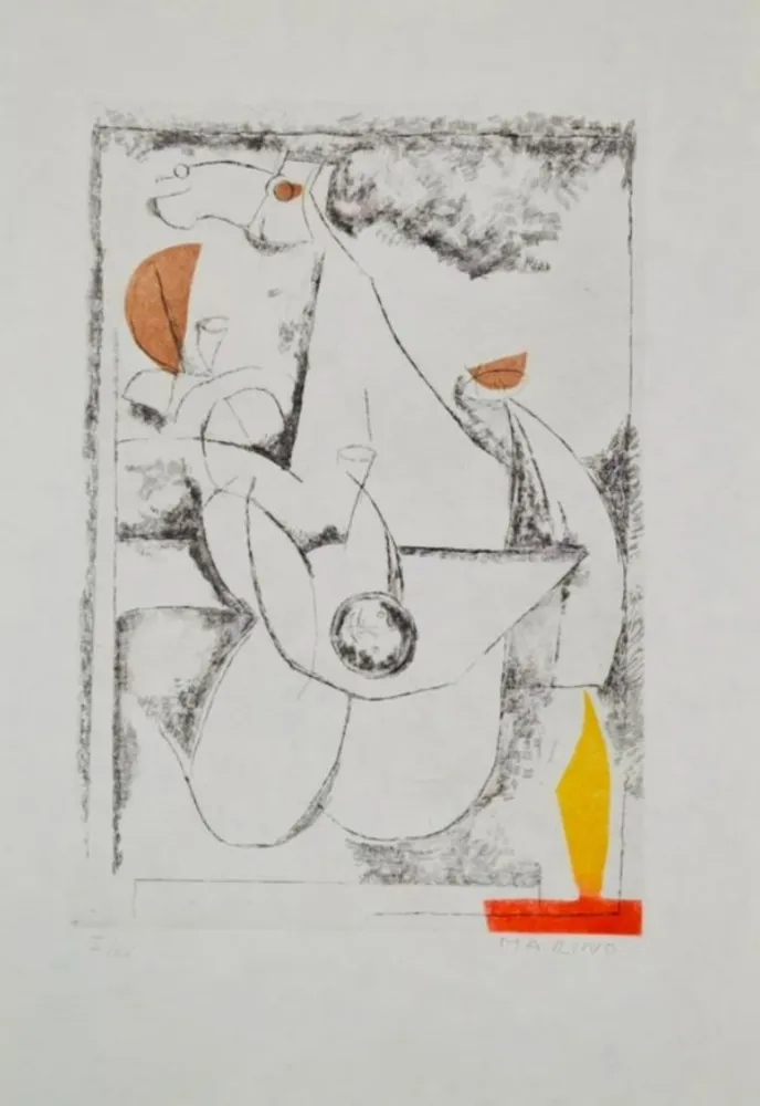 Radierung Und Aquatinta Marini - Portfolio A-55 Miracolo